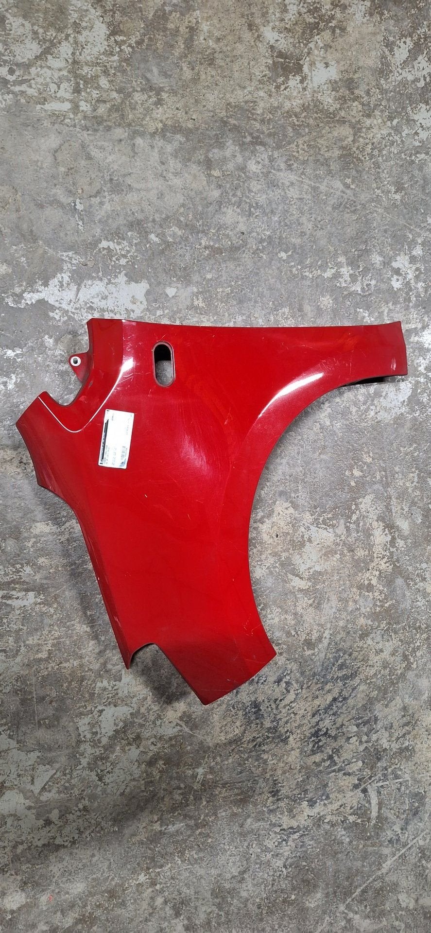 VW Up! Spatbord Links-voor vanaf 2012 Rood (Y3D) Origineel, Gebruikt, -, Volkswagen, -