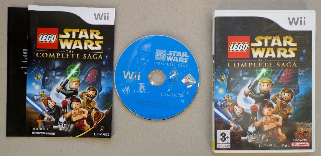 LEGO Star Wars the Complete Saga voor de Nintendo Wii, Avontuur en Actie, 1 speler, Ophalen of Verzenden, Zo goed als nieuw