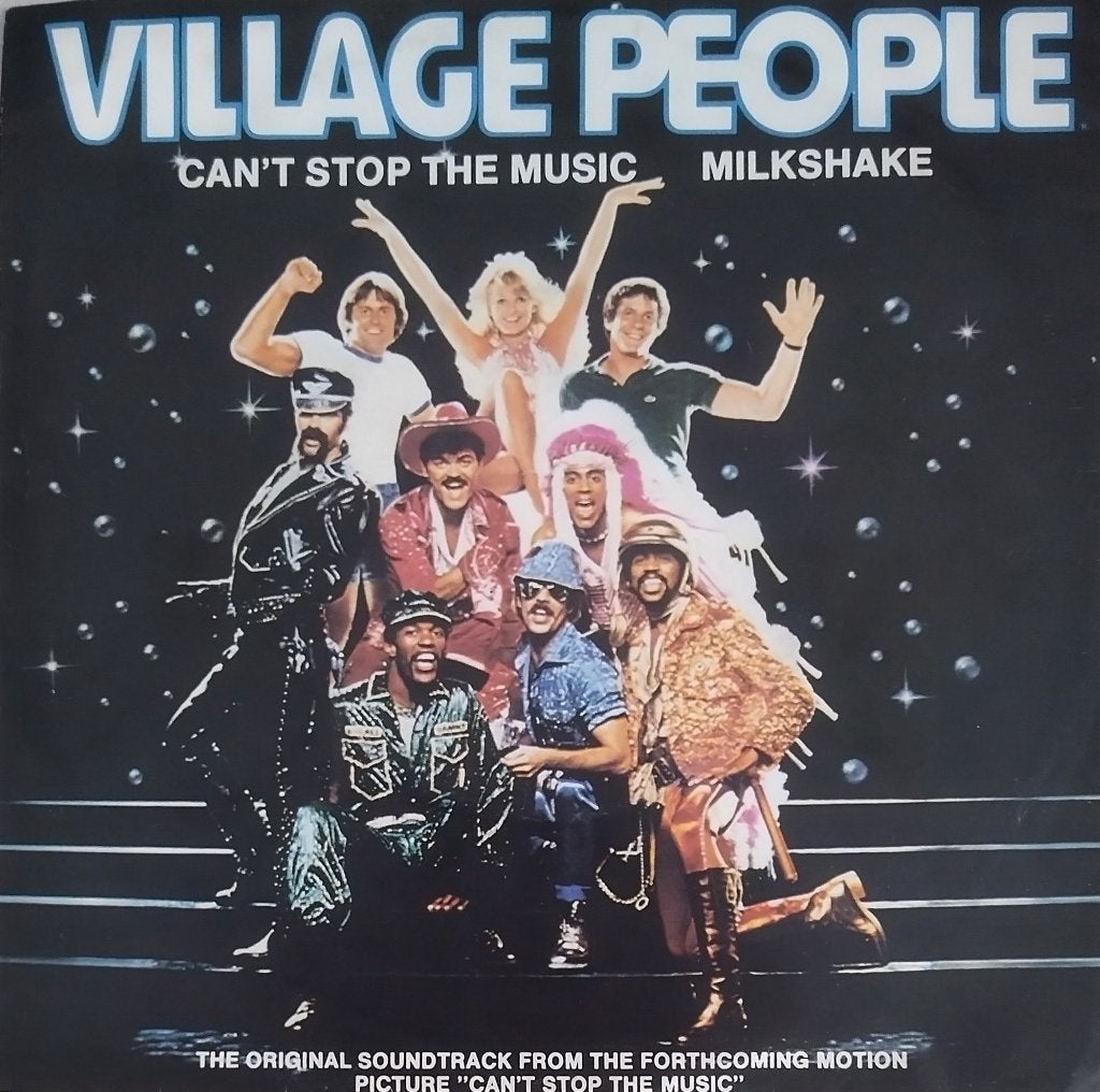 Village People - Can't stop the music, 10 inch, Zo goed als nieuw, Pop, Fotohoes