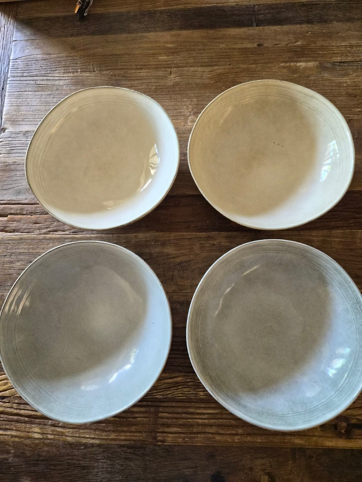 Servies Portugal, 4x dinerbord 29 cm, 4x pasta/saladebar 24, Ophalen, Zo goed als nieuw, Bord(en), Overige stijlen