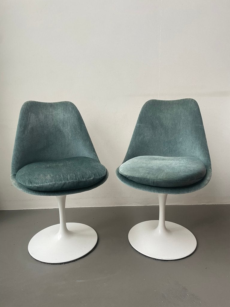 Tulip chair Eero Saarinen, Ophalen, Kunststof, Gebruikt, Twee