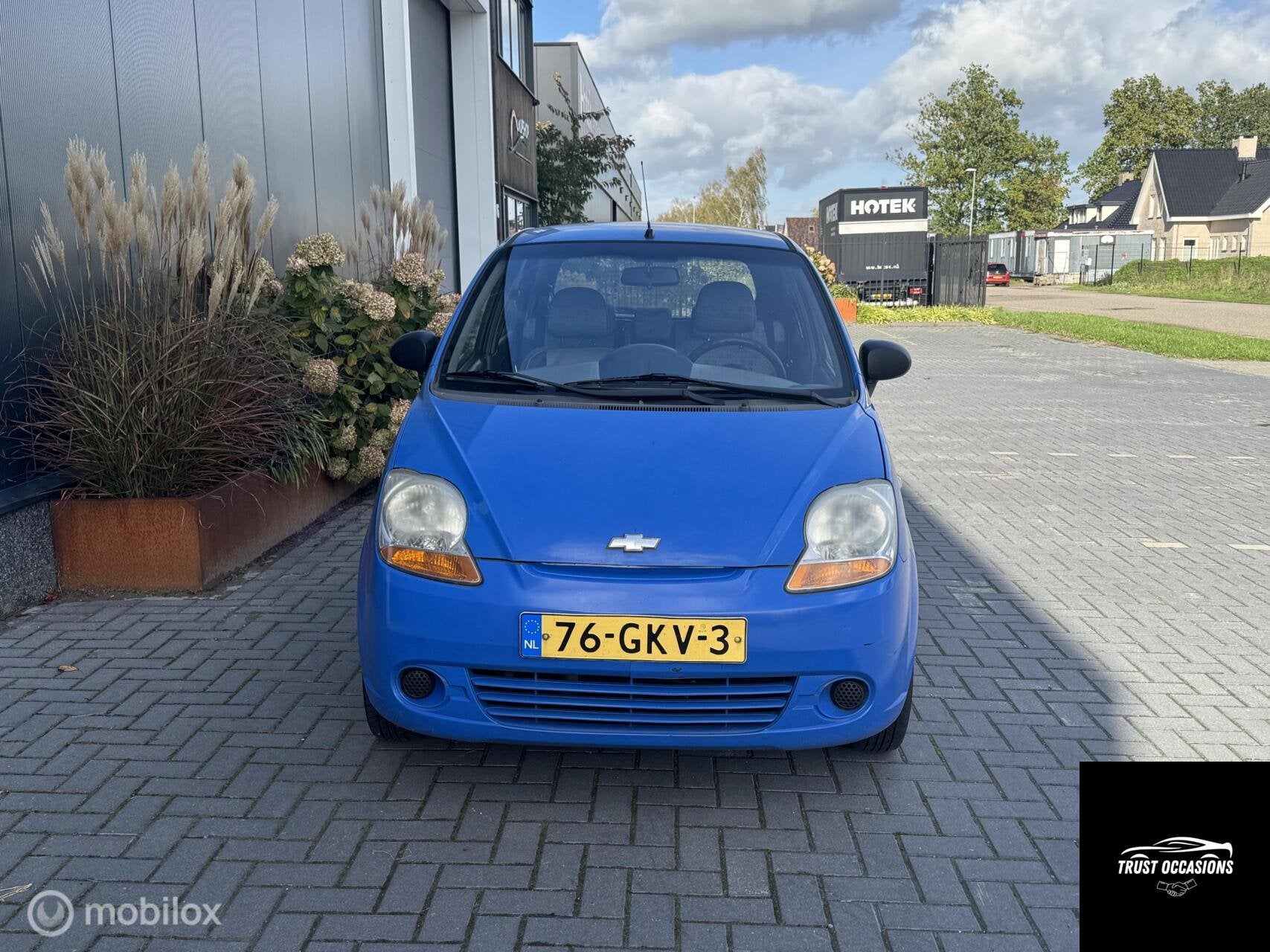 Chevrolet Matiz 0.8 Spirit nieuwe apk lage kmstand, Auto's, Voorwielaandrijving, Gebruikt, Blauw, Origineel Nederlands