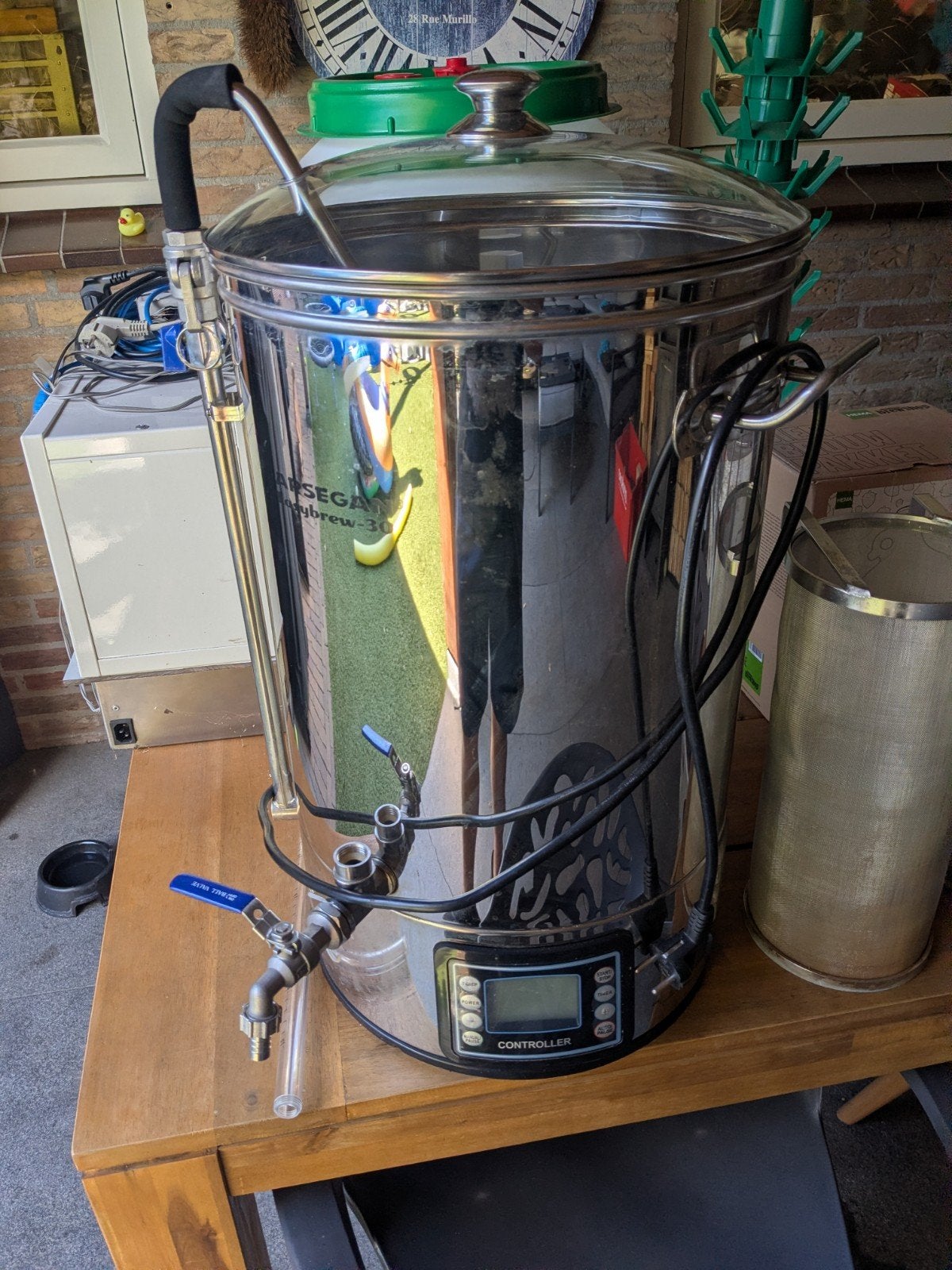 Arsegan Easybrew 30 Brouwinstallatie met toebehoren, Ophalen