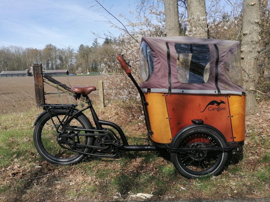 Cangoo Buckle electrische bakfiets, Ophalen, Gebruikt
