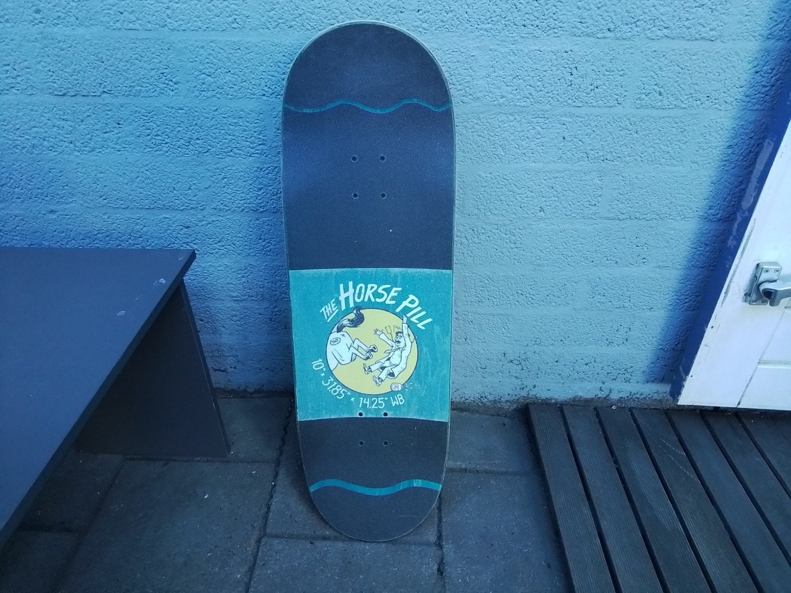 anti hero horse pill popsickle skateboard 10 inch, Sport en Fitness, Ophalen, Zo goed als nieuw, Skateboard