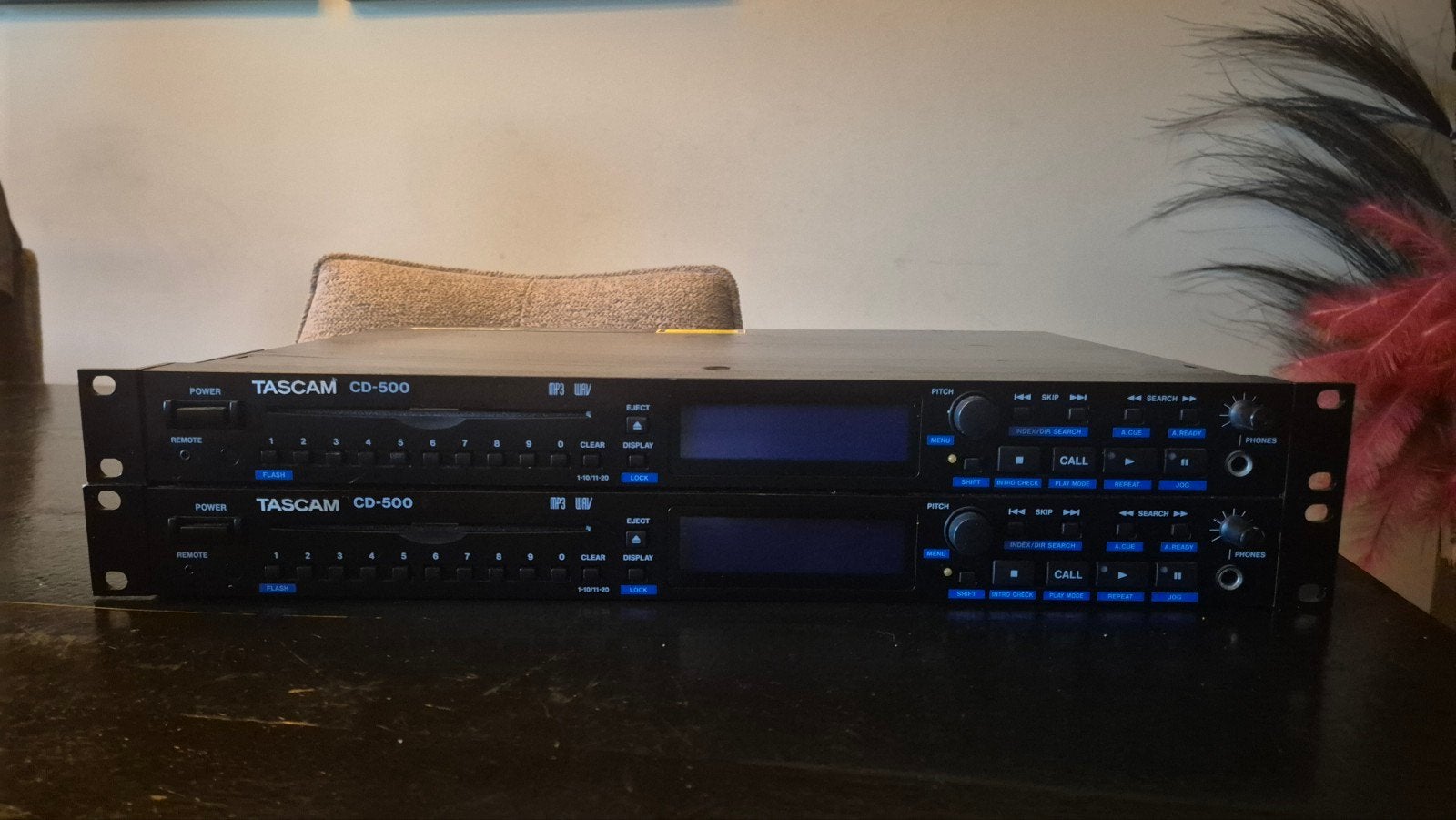 Tascam CD-500 professionele CD/MP3-speler – 19 inch, Ophalen of Verzenden, Audio