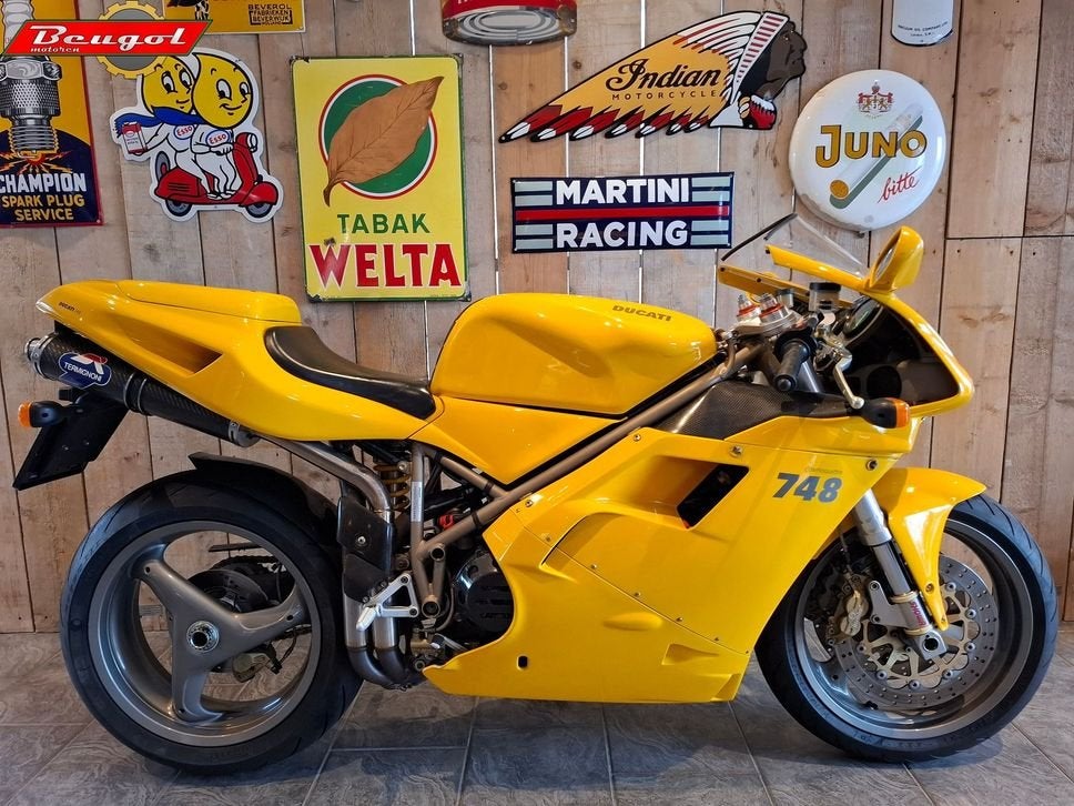 DUCATI 748 BIPOSTO (bj 2000), DUCATI, 2 cilinders, Motorrijbewijs A, Bedrijf