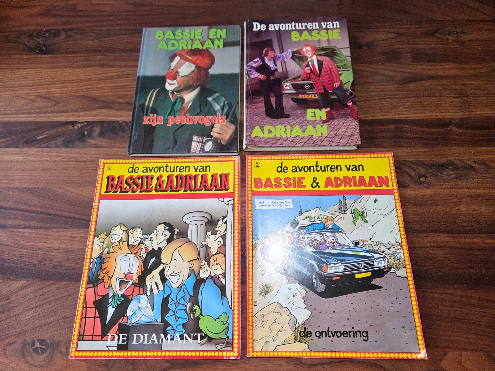 Bassie & Adriaan stripboeken en boeken - 4 stuks, Ophalen of Verzenden