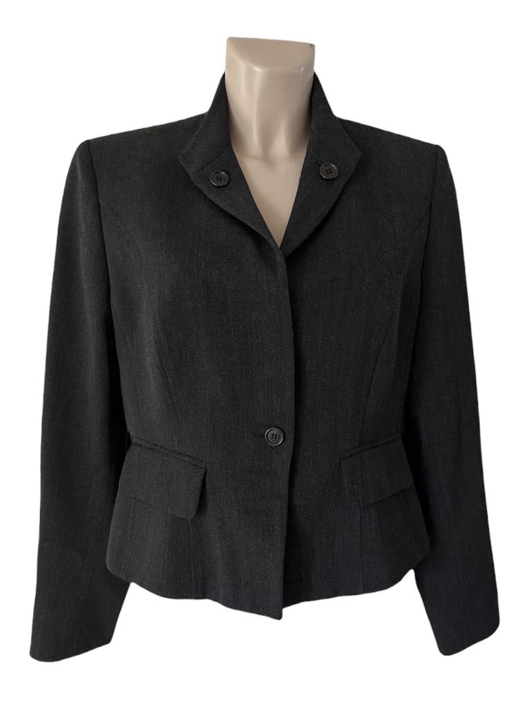Pauw blazer L, Kleding | Dames, Jasjes, Kostuums en Pakken, Zo goed als nieuw, Zwart, Verzenden