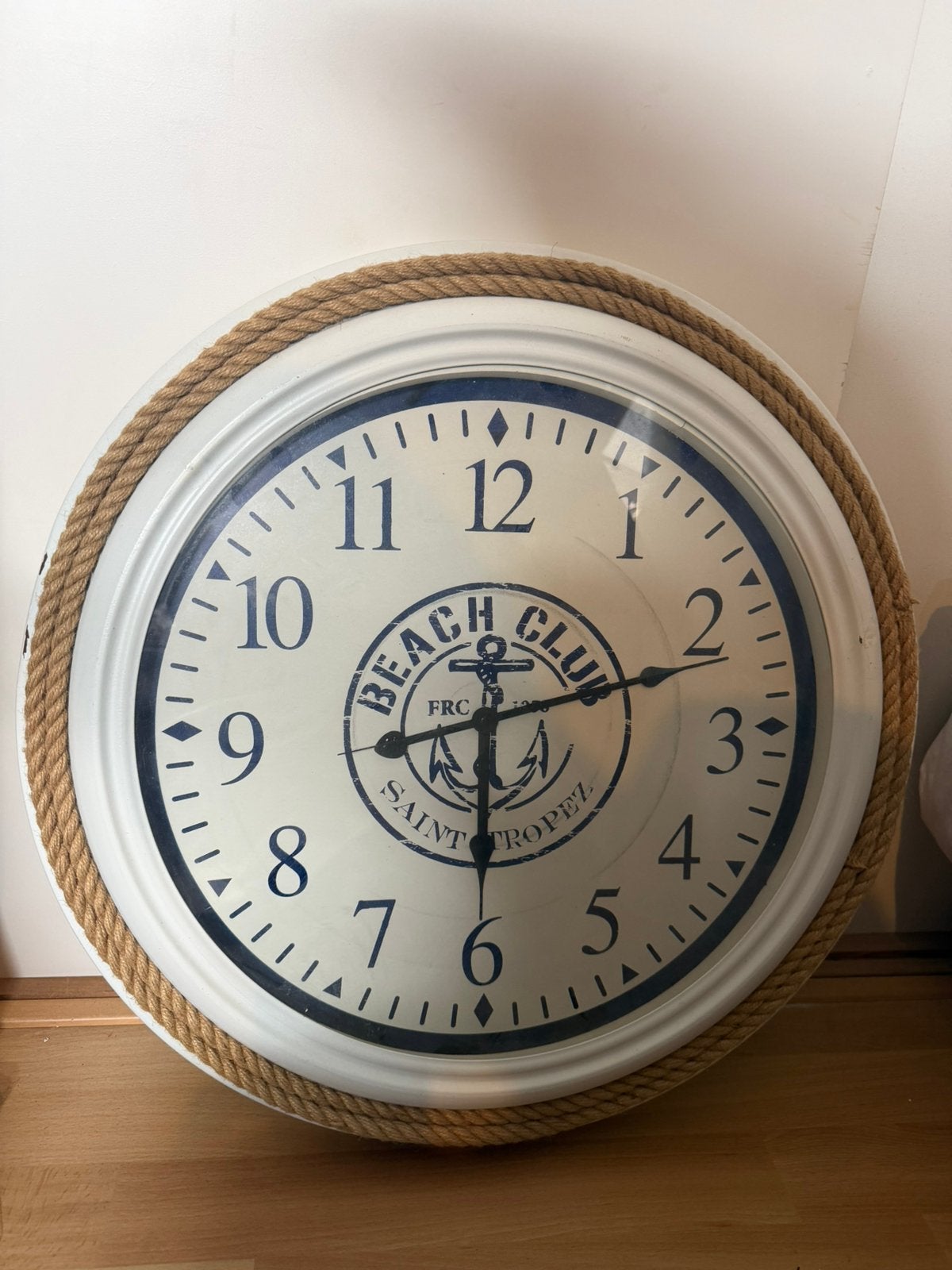 Wandklok, Ophalen of Verzenden, Zo goed als nieuw, Wandklok