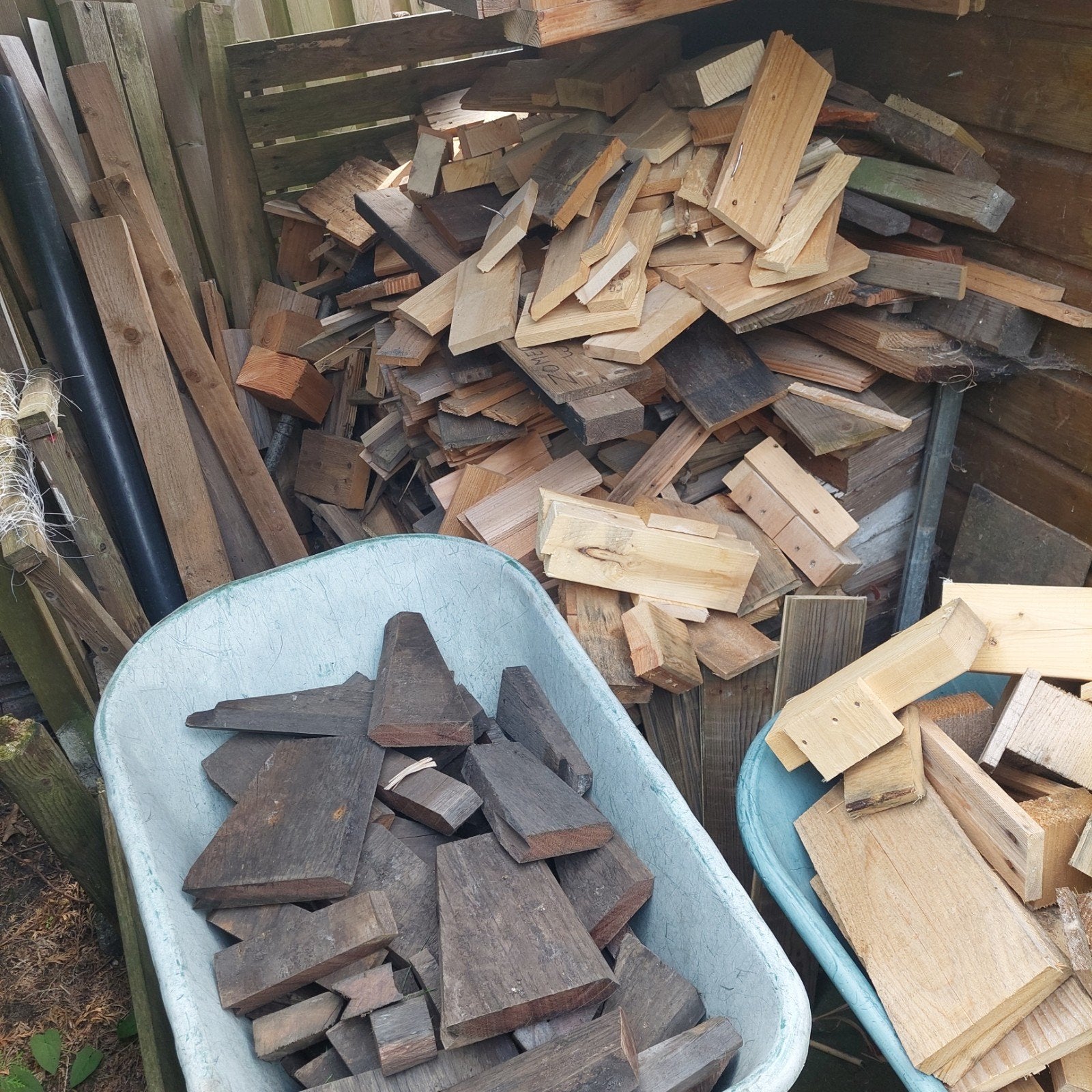 mooie kub brandhout, Tuin en Terras, Haardhout, Minder dan 3 m³, Ophalen