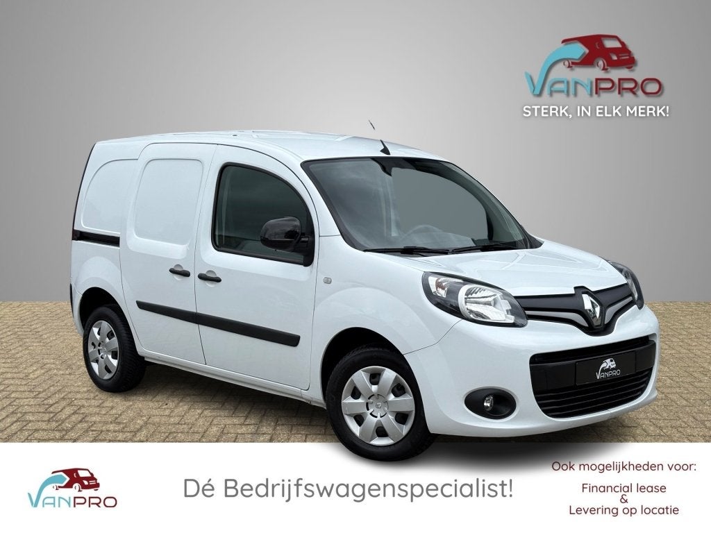 Renault KANGOO 1.5 dCi 95PK Work Edition / Navi / Airco / PD, Voorwielaandrijving, Renault, Wit, Origineel Nederlands