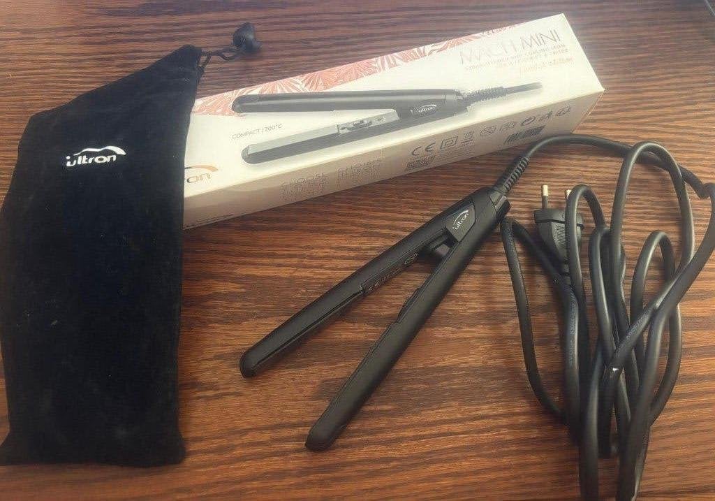 Mach Mini Straightener and Curling iron (limited edition), Ophalen of Verzenden, Zo goed als nieuw, Krultang of Stijltang