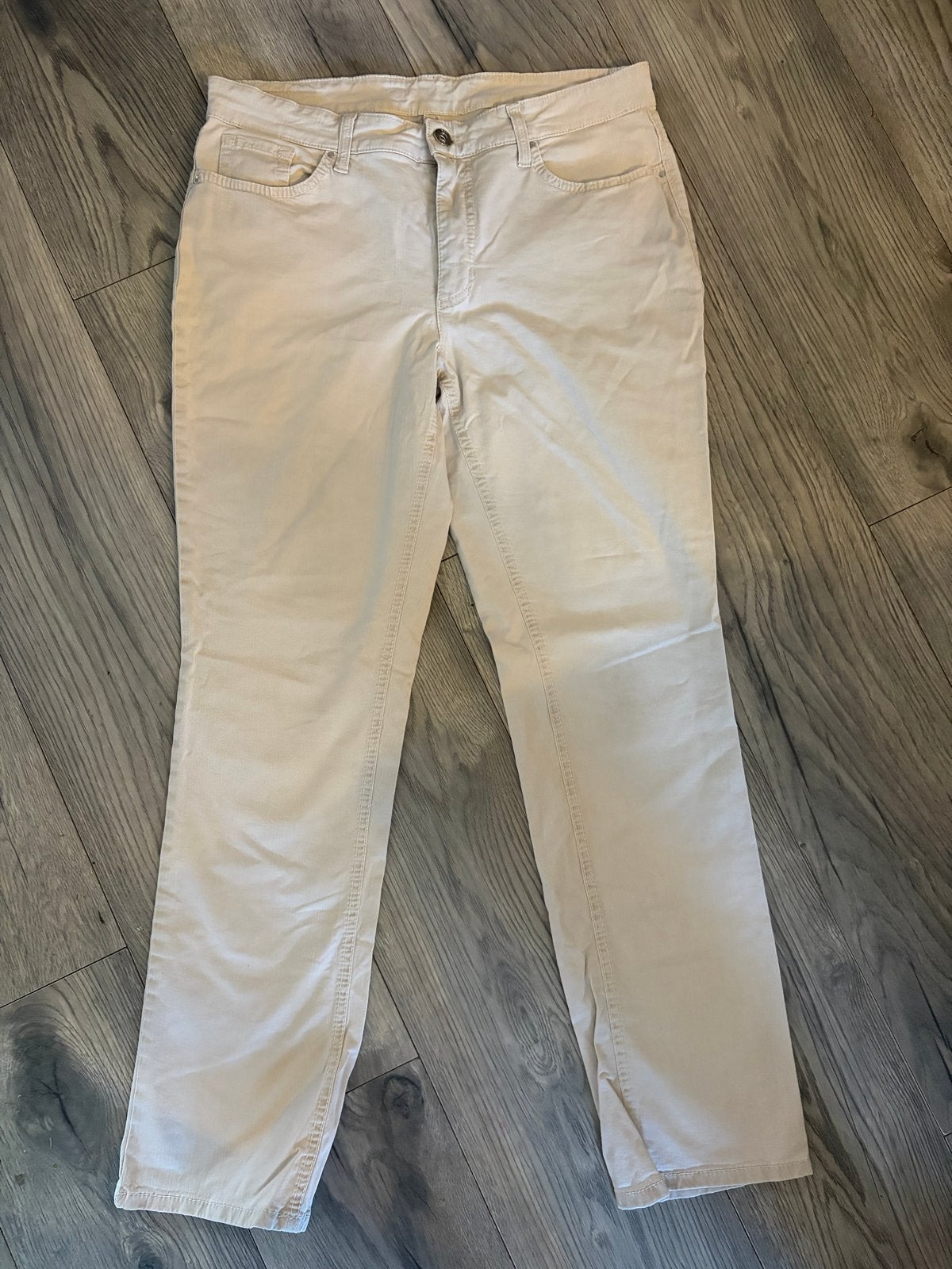 MAC Dames Broek Maat 44/32 - Melanie Model, Ophalen of Verzenden, Maat 42/44 (L), Beige, Lang