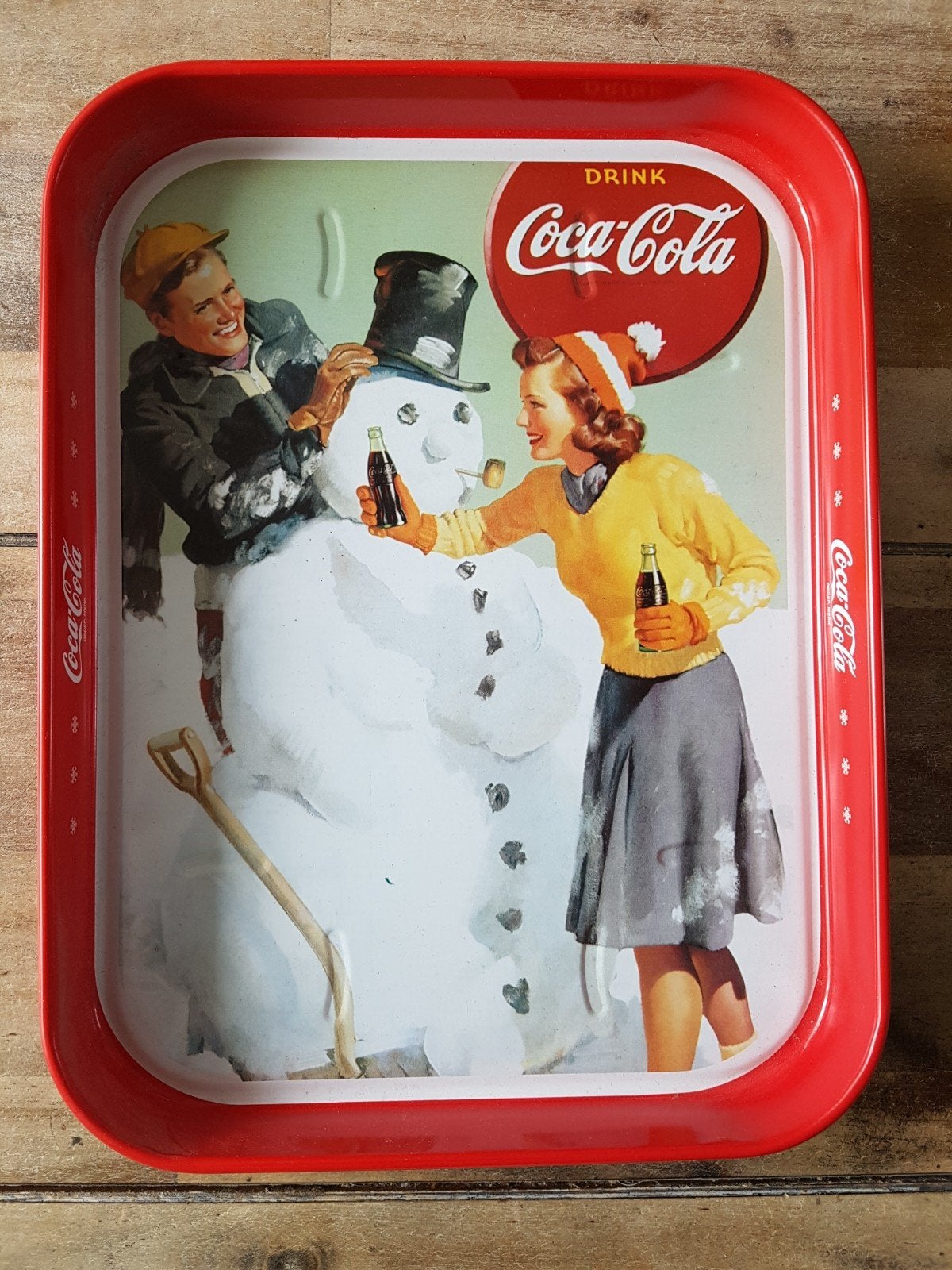 Coca-Cola dienblad, Ophalen, Zo goed als nieuw, Gebruiksvoorwerp