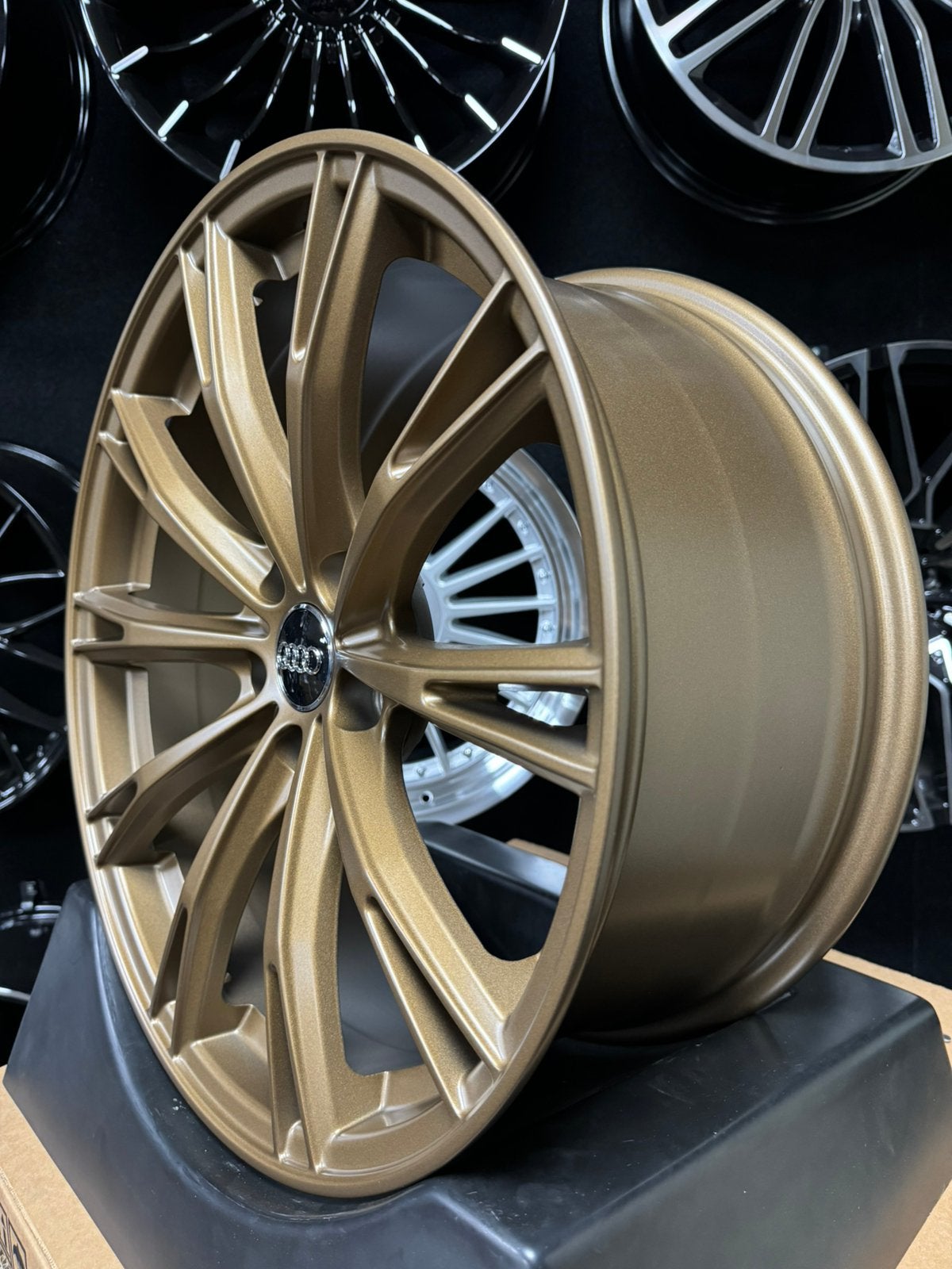 19 inch velgen voor Audi ABT look 5x112 A3 A4 A6 Q2 Q3 VW Go, Auto-onderdelen, Banden en Velgen, 19 inch, Velg(en), Nieuw, Ophalen of Verzenden