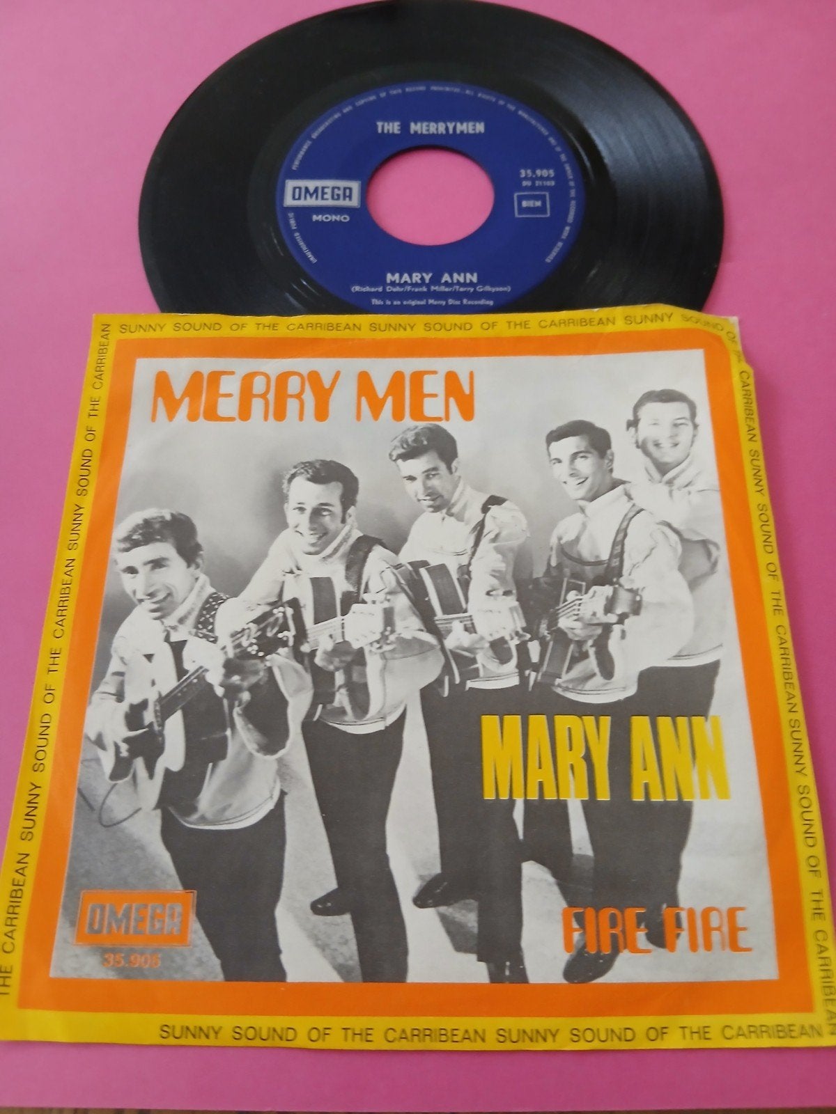 VINYL SINGLE   THE MERRYMEN 1969, Ophalen of Verzenden, Zo goed als nieuw, Pop