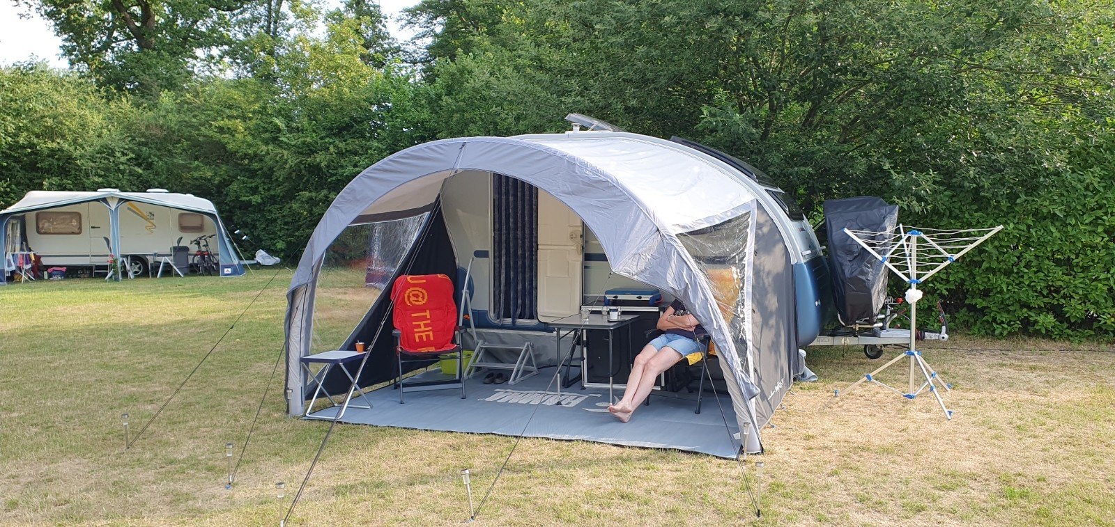 Walker  sunflexx 361 opblaasluifel voor adria action, Ophalen