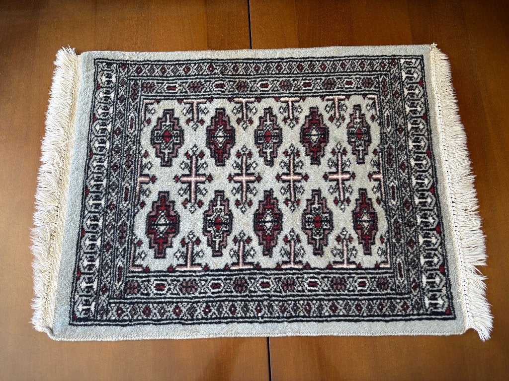Handgeknoopt Oosters tapijt/loper, Ophalen, Minder dan 50 cm, Gebruikt, 50 tot 100 cm