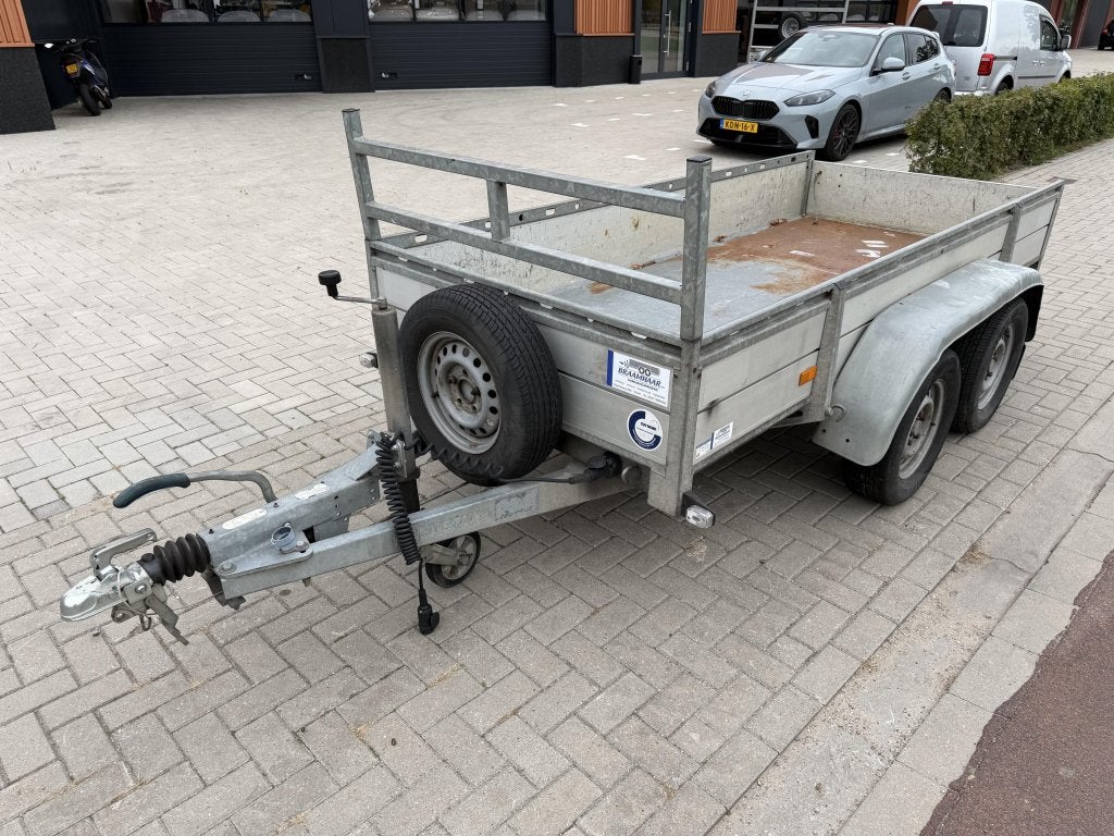 Hapert aluminium bakwagen 307x135cm 2.0T 2.250,- excl. btw, Gebruikt