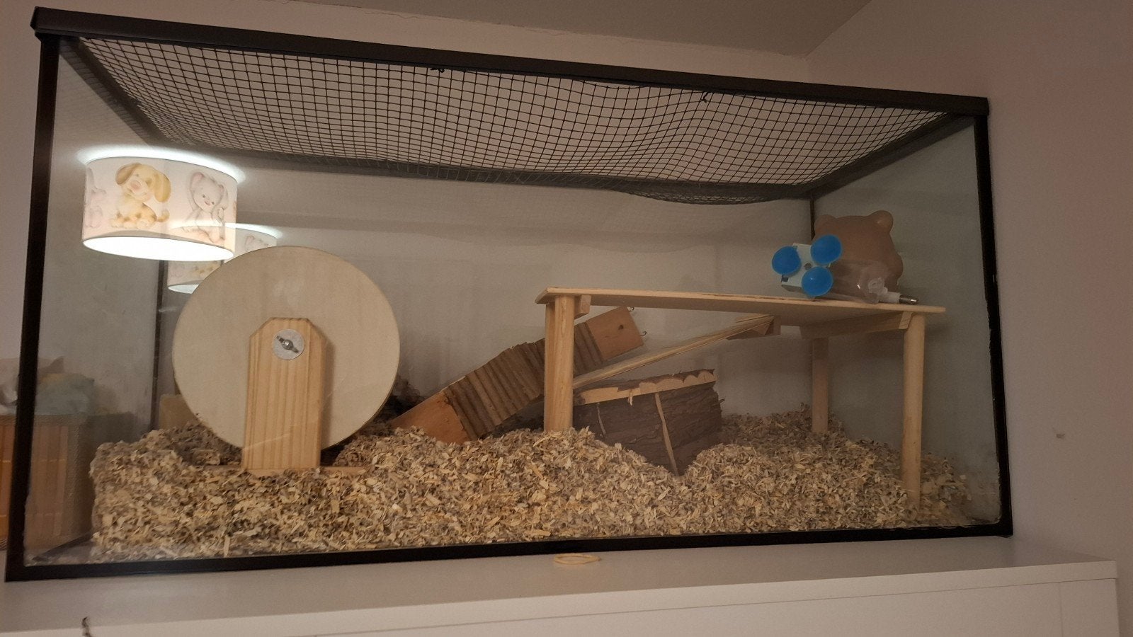 Terrarium, Ophalen