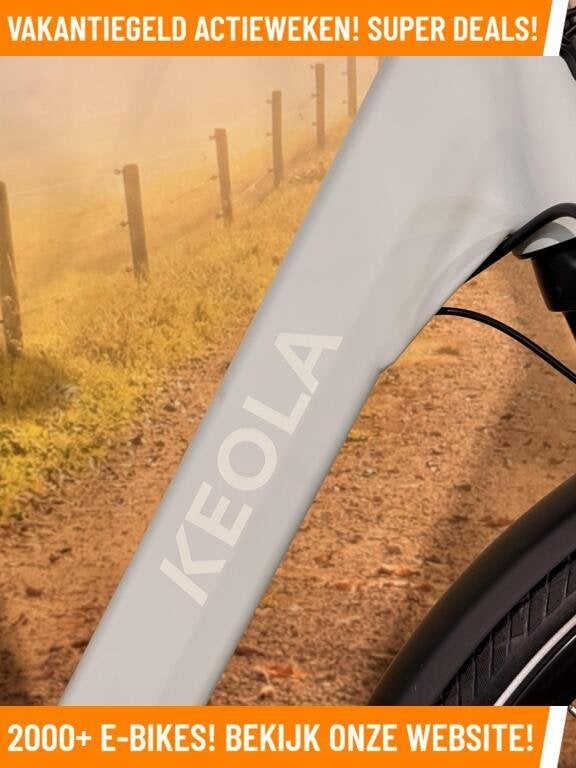 Keola Connect Elektrische fiets met goeie voorwiel motor!, Fietsen en Brommers, Elektrische fietsen, Overige merken, Keola, Ophalen of Verzenden