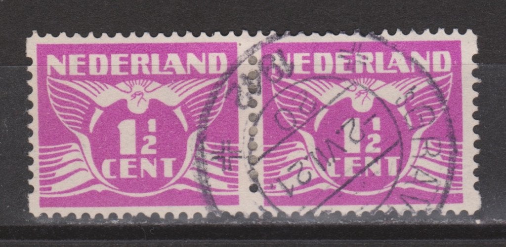 Roltanding 59 paar gebruikt 1930 ; Speciale aanbieding, Postzegels en Munten, Ophalen of Verzenden, T/m 1940, Gestempeld