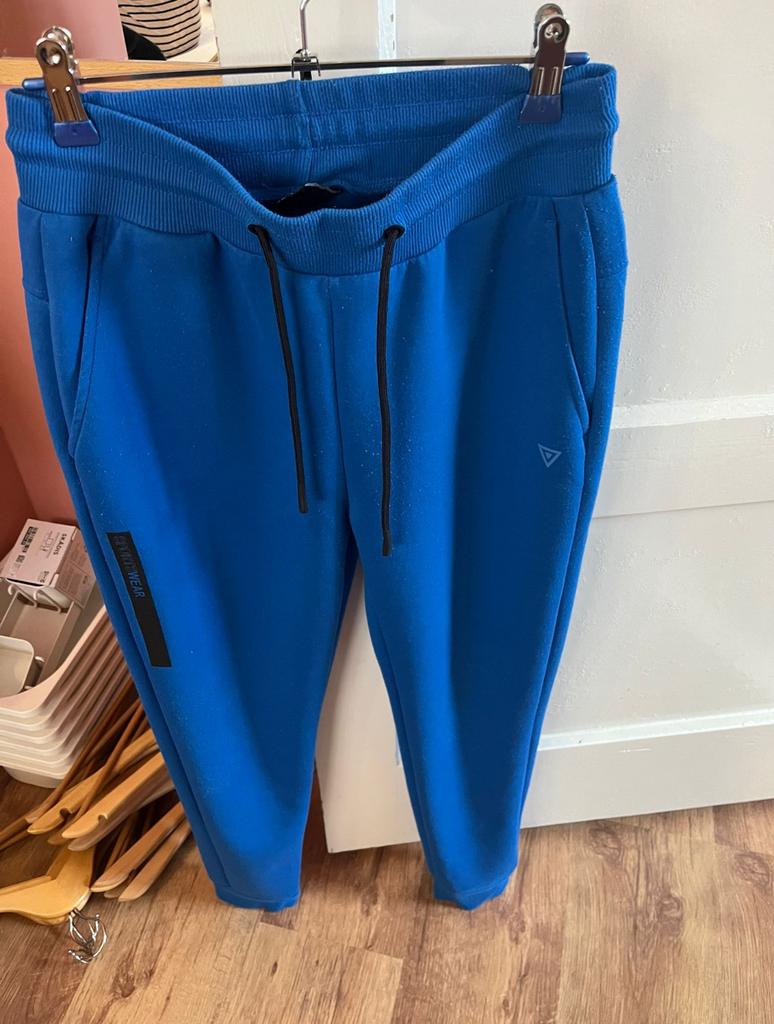 Mooie blauwe broek, Ophalen of Verzenden, Gedragen, Blauw, Lang