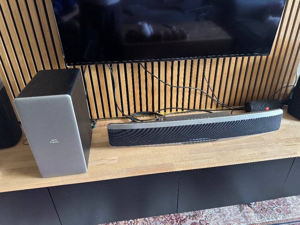 Philips Fidelio SoundBar Home cinema HTB9150/12, Philips, Blu-ray-speler, 70 watt of meer, Ophalen of Verzenden