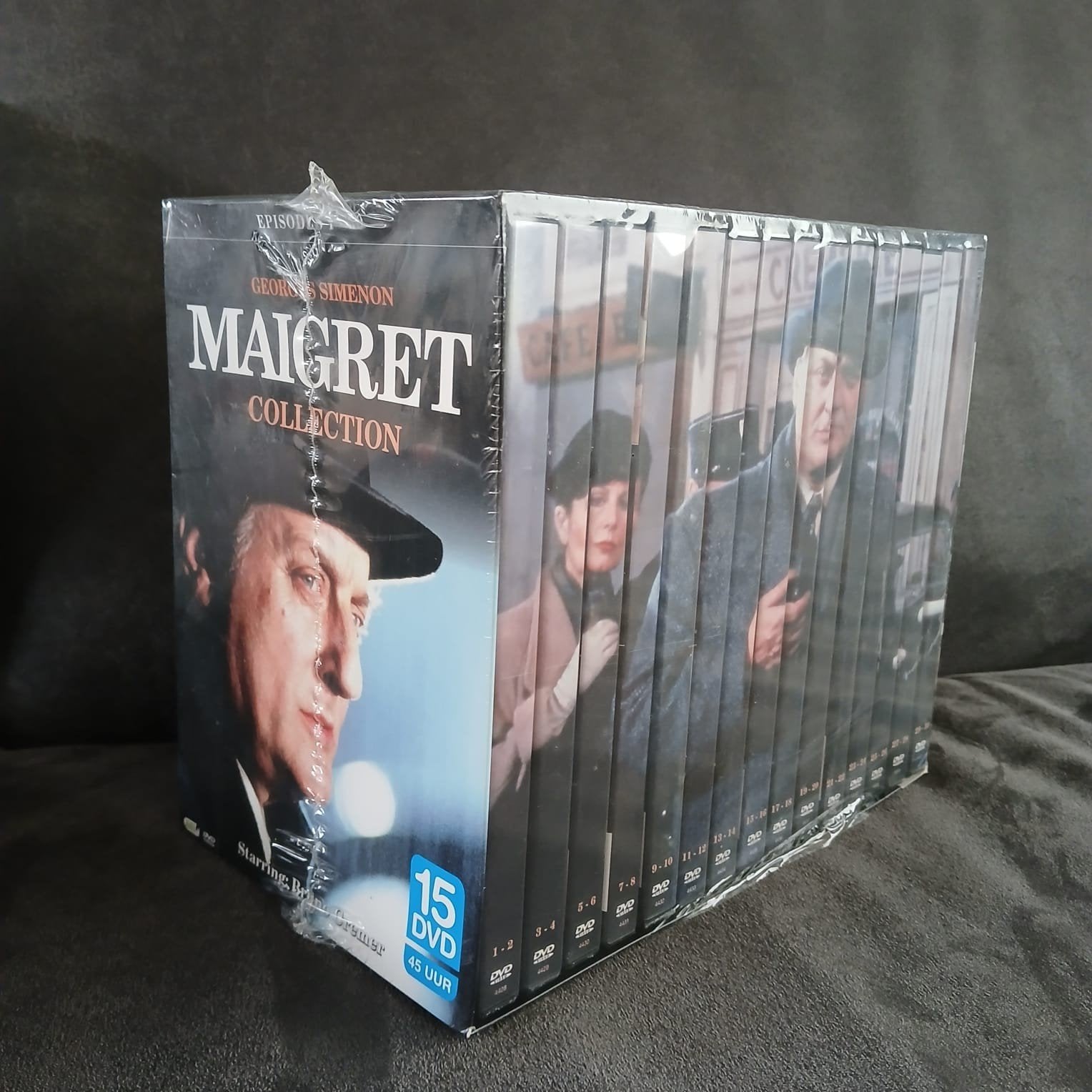 Maigret Collection - 15 DVD Boxset - Nieuw, Ophalen of Verzenden, Nieuw in verpakking, Misdaad, Complete serie