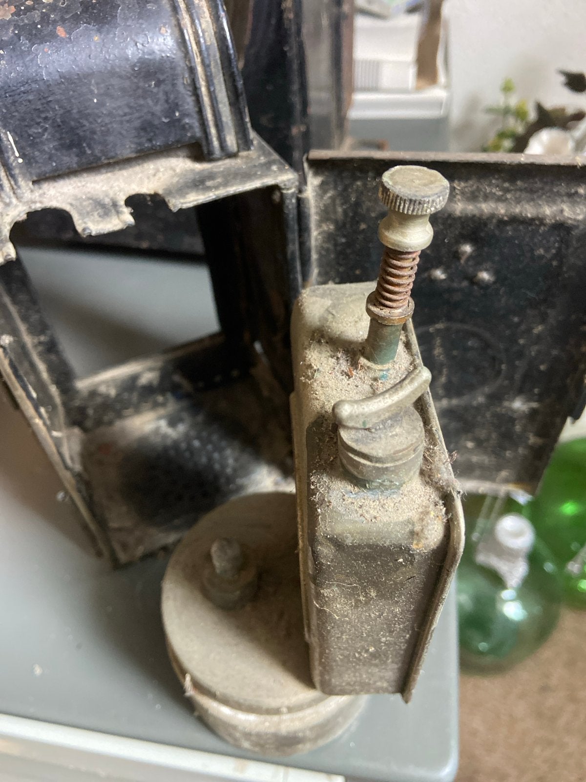 Antieke Heinrich Bille Mijnlamp - Zeldzaam Verzamelobject, Ophalen