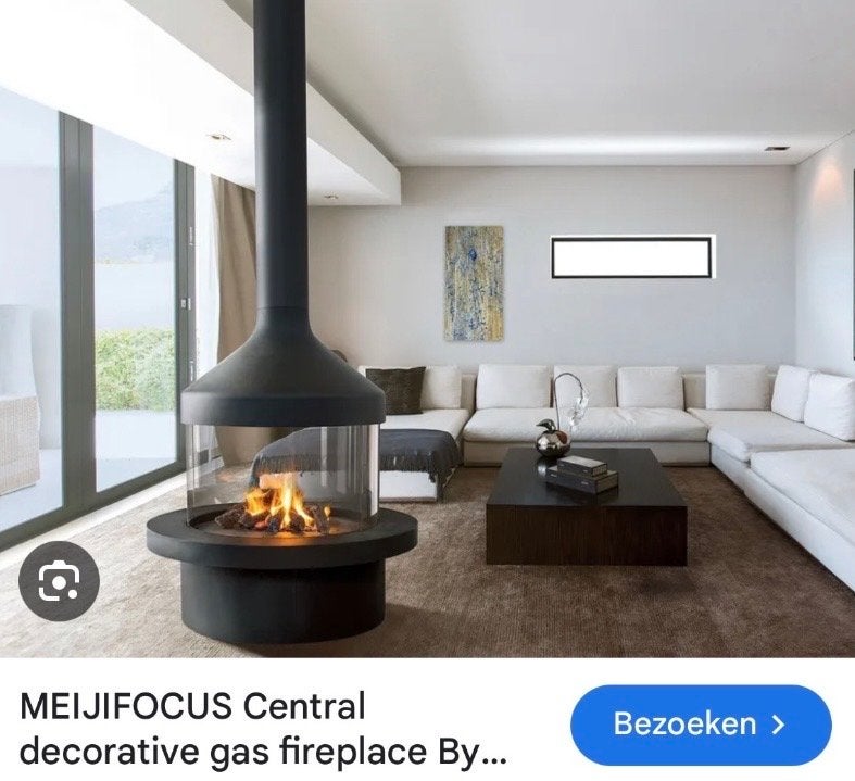 Focus houthaard- Gebruikt, Ophalen, Gebruikt, Vrijstaande haard, Houthaard