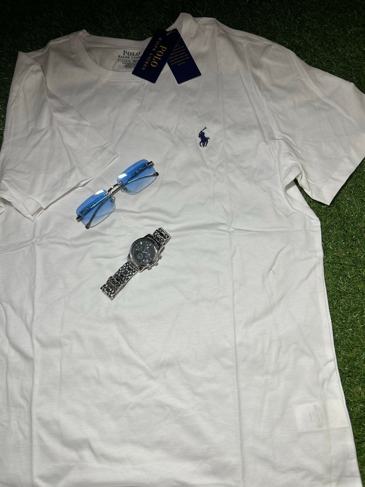 Ralph Lauren Polo T-shirt - Nieuw met labels, Ophalen of Verzenden, Nieuw, Maat 52/54 (L), Wit