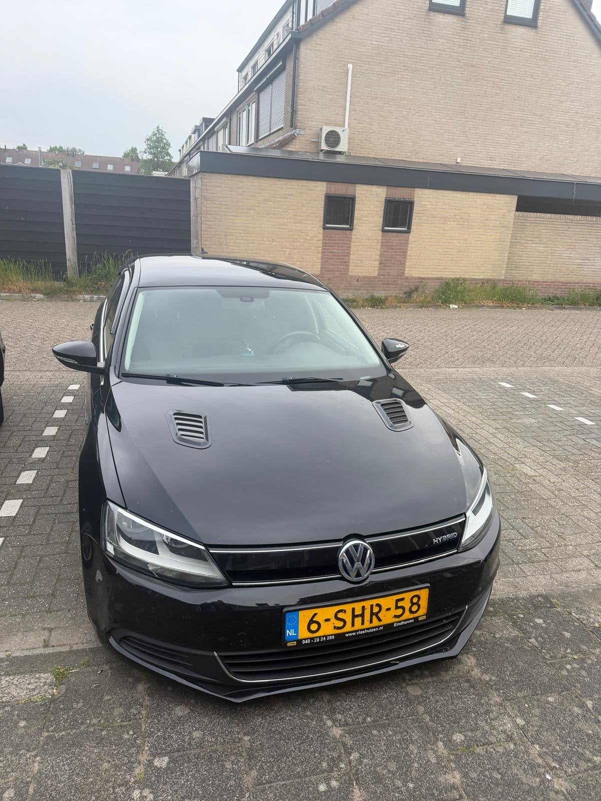 Volkswagen Jetta 1.4 TSI Hybrid 170pk 7-DSG 2013 Zwart, Auto's, Volkswagen, Bedrijf, Jetta, Hybride Elektrisch/Benzine, Volledig hybride