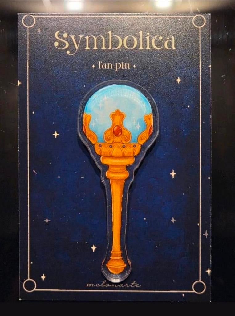 Efteling Symbolica fan pin, Verzamelen, Ophalen of Verzenden, Nieuw, Button of Speldje