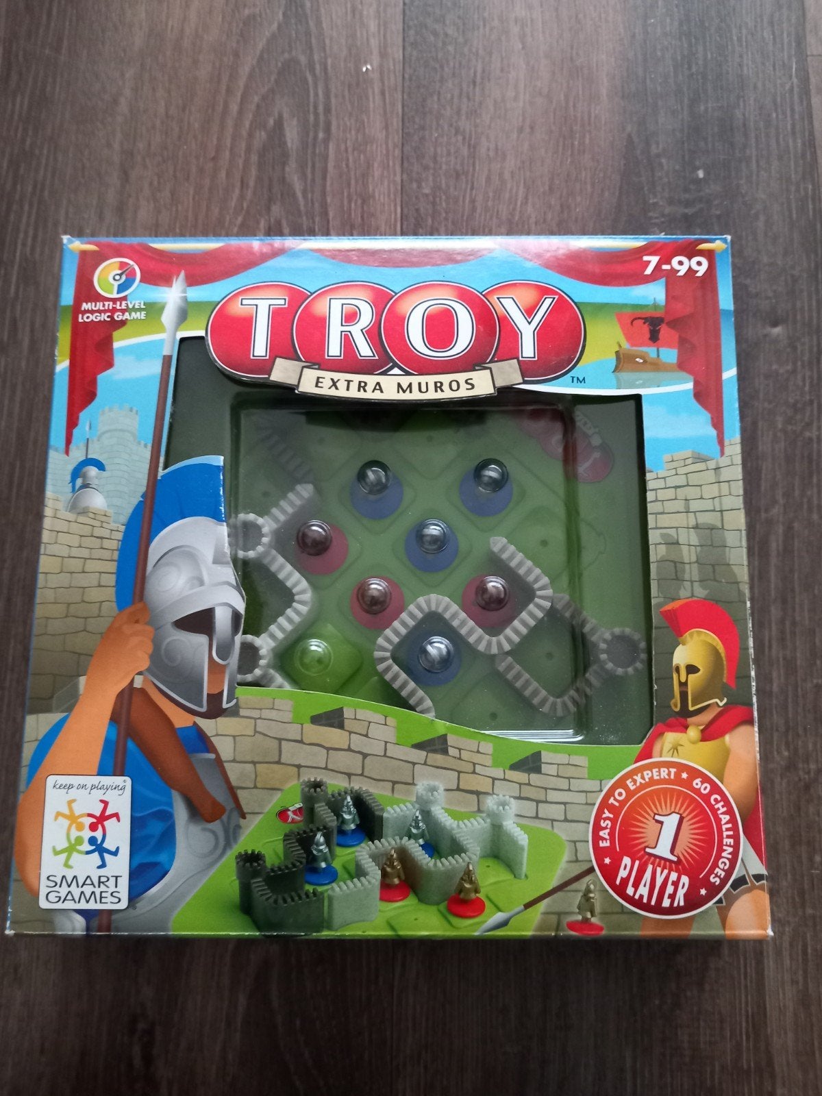 SmartGames Troy Extra Muros - Compleet Logica Puzzelspel, Ophalen