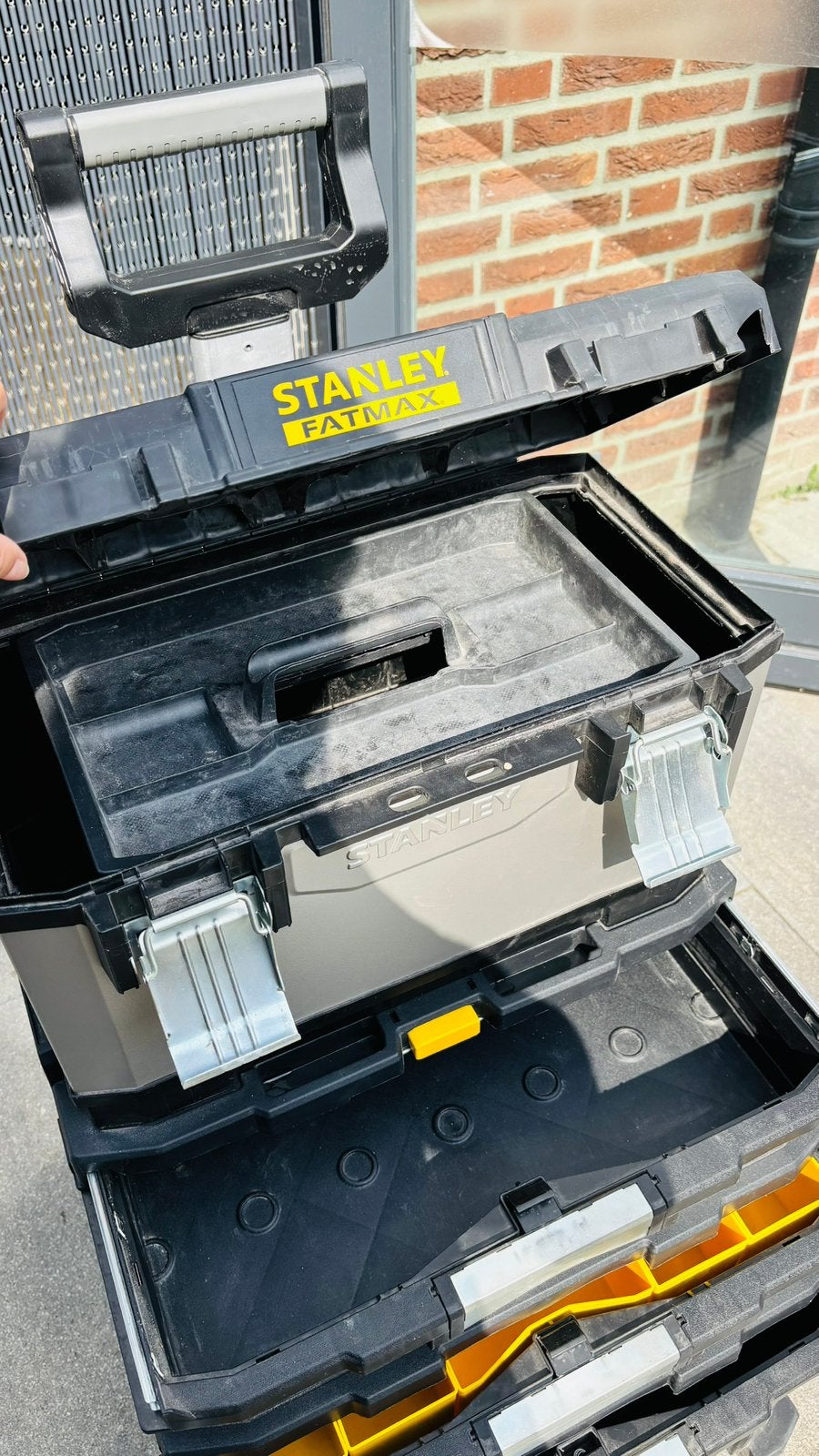 Stanley fatmax gereedschapskoffer, Ophalen, Zo goed als nieuw