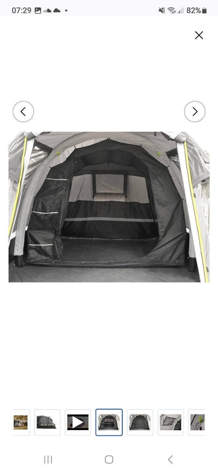 Tent 3 personen,  Obelink, Ophalen, Zo goed als nieuw, Tot en met 3