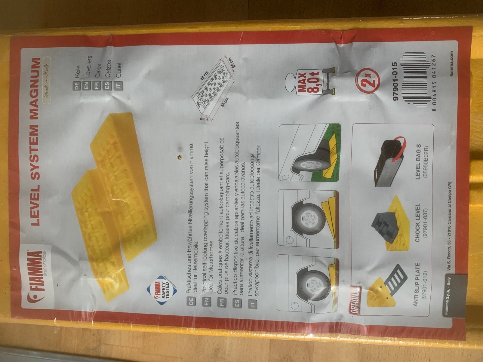 Fiamma Level system Magnum Nieuw, Caravans en Kamperen, Ophalen of Verzenden, Nieuw