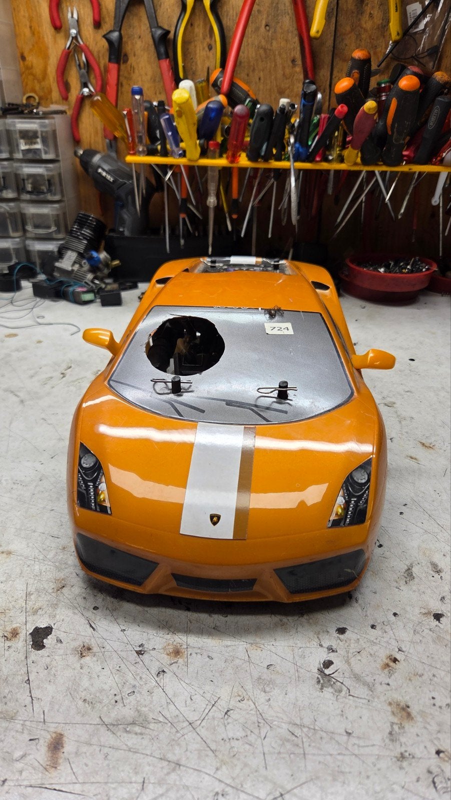 Te koop mooie carson, Hobby en Vrije tijd, Gebruikt, Auto offroad, Ophalen of Verzenden, Schaal 1:10