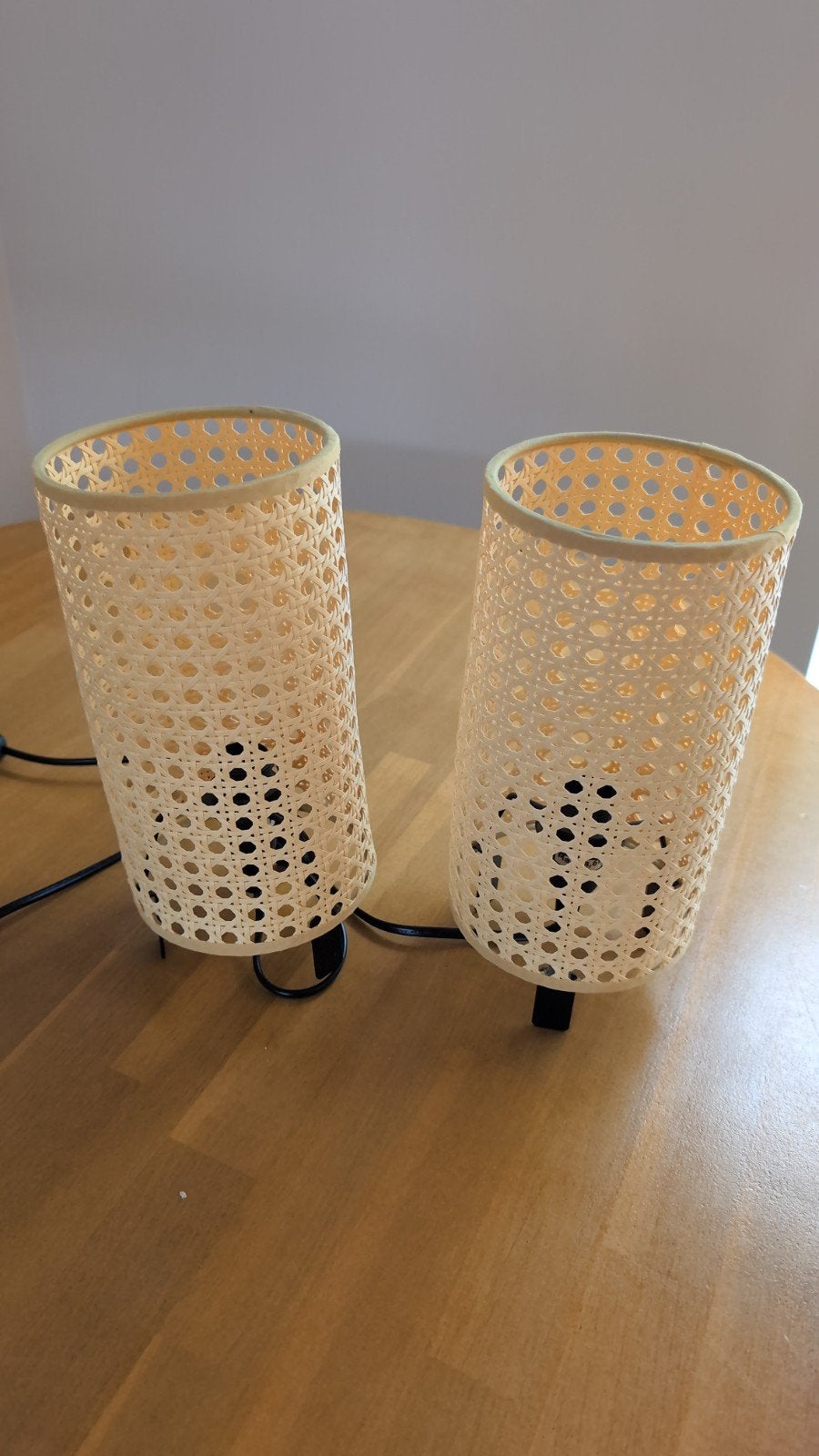 2 x IKEA tafellamp Saxhyttan, Ophalen, Zo goed als nieuw, IKEA