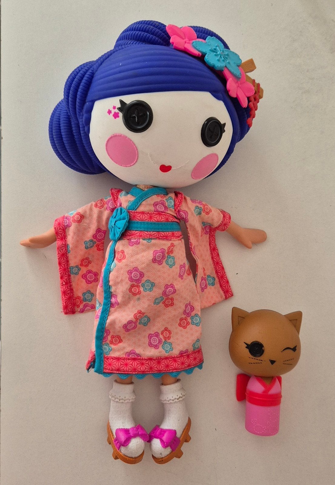 Zeldzame Lalaloopsy Yuki Kimono pop met huisdier, Ophalen of Verzenden, Zo goed als nieuw