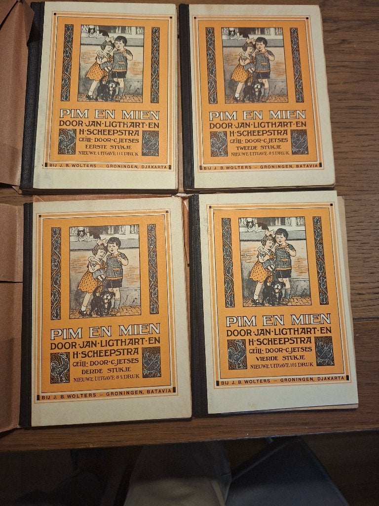 Serie boekjes van Jan Ligthart en H Scheepstra, Ophalen of Verzenden, Gelezen, Jan Ligthart en H. Scheepstra