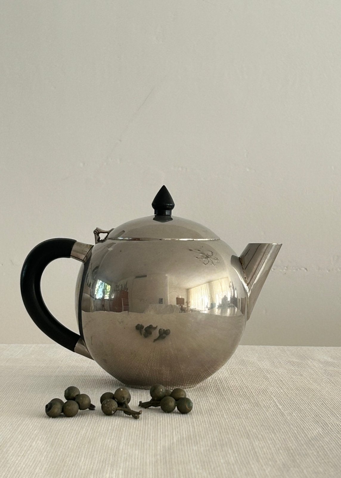 Art Deco theepot dubbelwandig, Ophalen of Verzenden