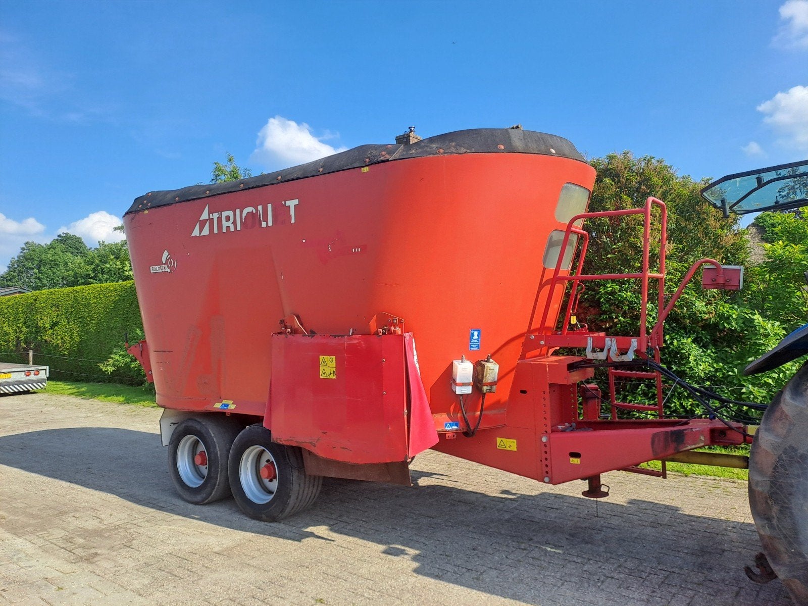 Trioliet voermengwagen SM 2000 TD solomix, Ophalen, -, -, Voertechniek