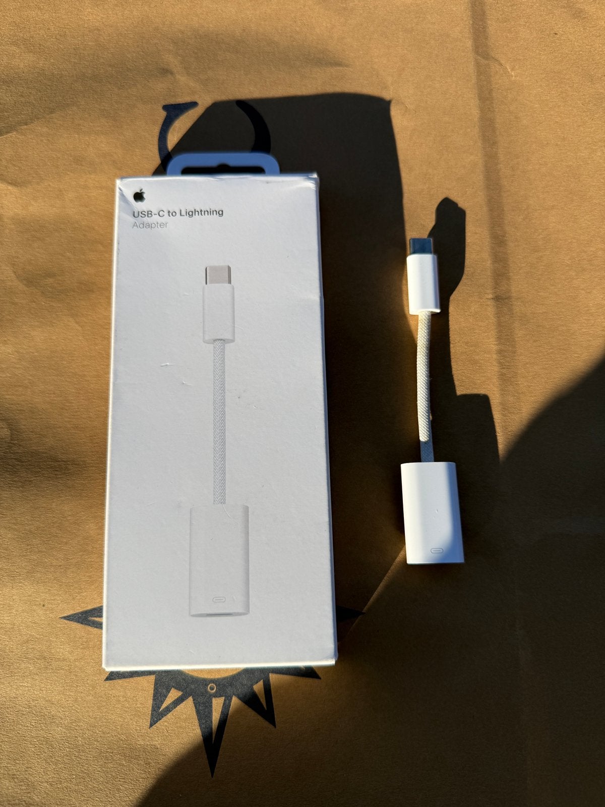 Apple USB C to Lightning Adapter, Zo goed als nieuw, Apple, USB-C, Adapter