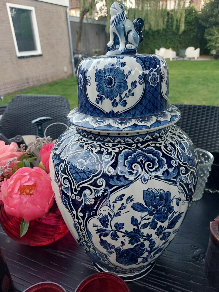 Delfts vintage pot/vaas Bosch Royal Sphinx Holland, Antiek en Kunst, Antiek | Vazen, Ophalen