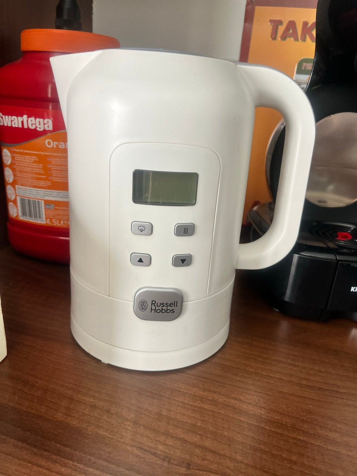 Russell Hobbs waterkoker - Zo goed als nieuw, 1 tot 2 liter, Ophalen of Verzenden, Zo goed als nieuw, Draadloos