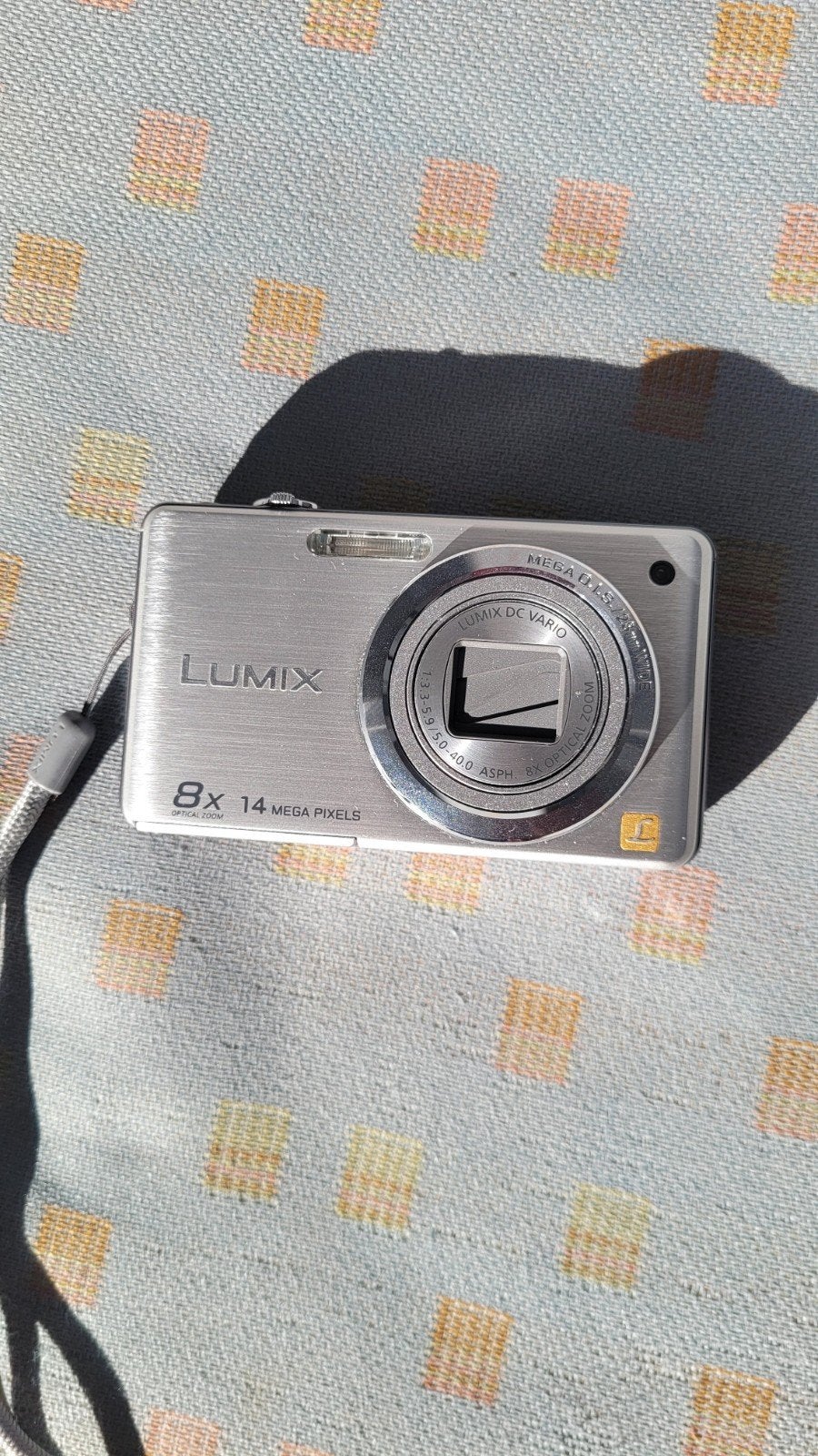 Panasonic Lumix DMC-FS30 Compactcamera - Zilver (geen lader), Gebruikt, Panasonic, Accu, Ophalen of Verzenden