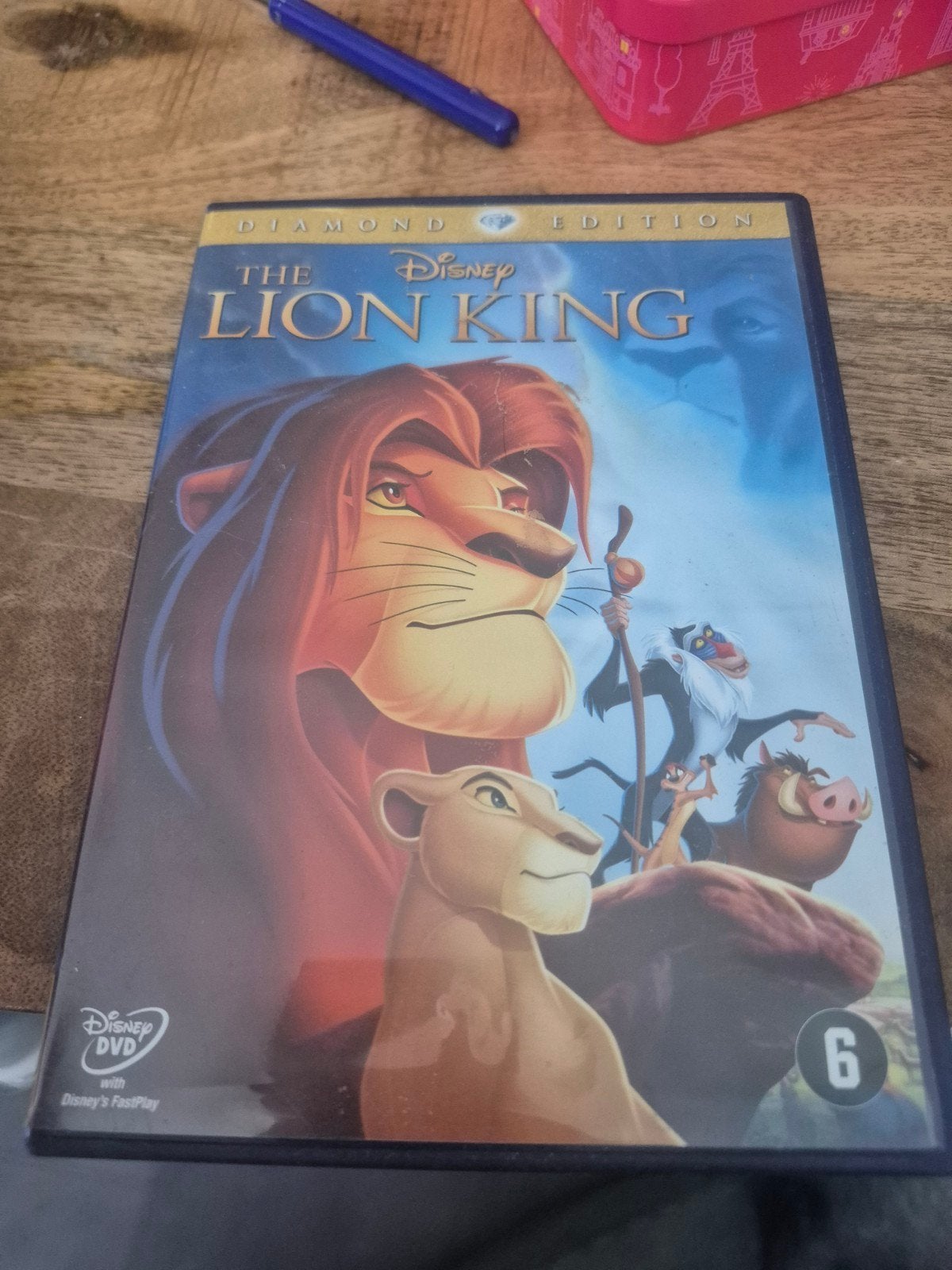 Disney The Lion King Diamond Edition DVD, Bonusmateriaal, Nederlands, Ophalen of Verzenden, Zo goed als nieuw